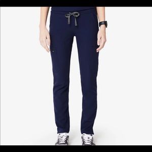Figs Yola™ Skinny Scrub Pants in Navy Blue Size M Petite